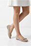 Nobelle Women's Genuine Leather Ballerinas - Mink Suede - 5