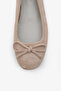 Nobelle Women's Genuine Leather Ballerinas - Mink Suede - 4