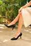 Sindirel Women's Heeled Shoes - Black - 5