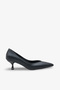 Driya Women's Heeled Pointed Toe Shoes - Black