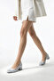 Ormina Women's Heeled Shoes - Silver Satin - 6