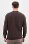 Ribbed Crew Neck Thessaloniki Knit Sweatshirt - 8