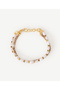 Pearl and Hematite Row Bracelet - 3