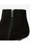 Suede Pointed Toe Mid-Heel Boots - 4