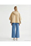Wide Hooded Collar 3/4 Sleeve Raincoat - 4