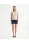 Regular High Waist Bermuda/Shorts