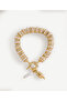Pearl and Sequined Bracelet - 3