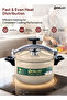 Aluminium Pressure Cooker 7 Litre – Durable Build, Safe Lock, Strong Base, 2-Year Warranty (DPC 7B) - 6