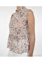 Regular Crew Neck Sleeveless Blouse - 5