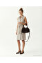 Straight Jacket Collar Sleeveless Dress - 2