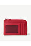 Zippered Leather Card Holder - 2