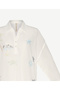 Regular Shirt Collar 3/4 Sleeve Blouse - 6