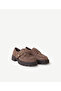Buckle Suede Flat Shoes - 2