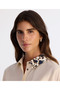 Wide Shirt Collar Long Sleeve Shirt - 3