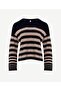 Crew Neck Wide Sleeve Sweater - 3