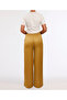 Pleated Wide Cut Trousers - 5