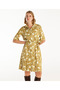 Belted Long Sleeve Shirt Dress - 2