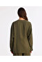 Wide Shirt Collar Long Sleeve Shirt - 5