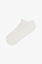 5 Pairs of Seamless Cotton Patterned Booties Socks - 5