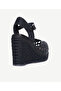 Leather Knitted Espadrille with Padded Sole - 4