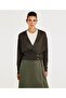 Deep V-Neck Comfortable Fit Cardigan - 2