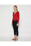 Regular V-Neck Long Sleeve Cardigan - 2