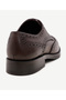 Leather Laced Shoes with Staple Detail - 3