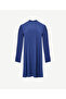 Crew Neck Long Sleeve Short Dress - 3