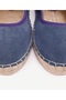 Leather Espadrilles with Straw Ties - 5