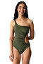 Olive Green Marcelina Glitter Swimsuit - 4