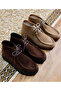 Rubber Sole Suede Boots - 6