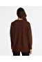 Wool Cashmere Wide Crew Neck Long Sleeve Sweater - 4