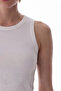 White Halter Neck Cotton Athlete - 4