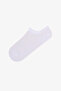 Soft Pastel Cotton Jacquard 5 Pairs Sneaker Socks - 3