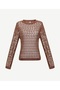Crew Neck Long Sleeve Sweater - 5