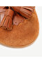 Tassel Detailed Leather Ballerinas - 2