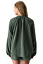 Green Lessi Long Sleeve Shirt - 2