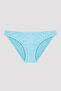 Sea Blue Relax Slip Towel Bikini Bottom - 4