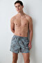 Camouflage Safari Men's Swim Shorts - 3
