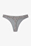 Leopard Pattern Low Waist 3-Piece Thong Panties - 5