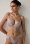 Beige Fervour Lace Bra - 2