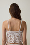 Light Pink Fluffy Lace Cami - 3