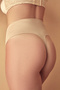 Traceless Beige Light High Waist Thong Corset - 3