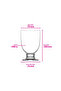 Tokyo Glass Soft Drink Cup 6-Pack 290 ml (Water/Cocktail Glass, Dessert Serving) - 7