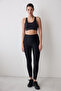 Black Glossy Leggings - 4