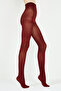 Burgundy Cotton Pantyhose-Pentilicious