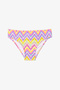 Girl's Zigzag Bandeau Bikini Set - 3