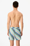 Men's Cros Line Striped Swim Shorts - 2