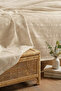 100% Cotton Dual Single Pique Set |   160X230 Pique + 100X200 Elastic Sheet + 1 Pillowcase - 2