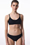 Black Mary Bra Bikini Top - 4